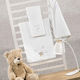 Saint Clair Set of baby towels 2pcs Freddy White