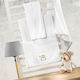 Saint Clair Set of baby towels 2pcs Aldo White