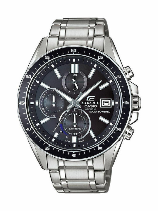 Casio Edifice Premium Ανδρικό Ρολόι 46mm Χρονογ...