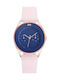 Mark Maddox Venice Watch with Pink Leather Strap