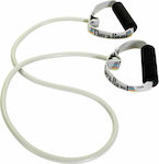 Thera-Band Gymtube Resistance Band Very Hard with Handles Silver 1.40m