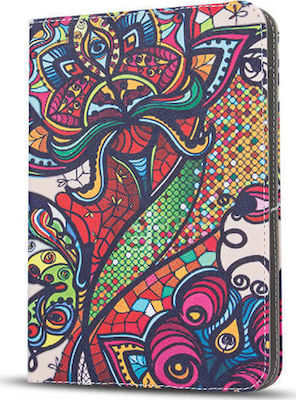 Folk Flip Cover Multicolor (Universal 7-8" - Universal 7-8")