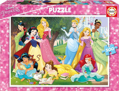 Disney Princesses Puzzle 2D 500 Bucăți