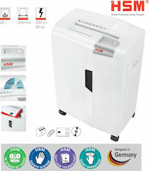 HSM HD DataShredstar 57121 Strip Cut 13-Sheet Paper Shredder