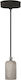 Elvhx Pendant Light White with Rope for Socket E27
