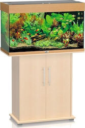 Juwel Rio Aquarium mit einer Kapazität von 125Es mit Beleuchtung, Heizung, Pumpe, Filter und 81x36x50cm. Beige 01800