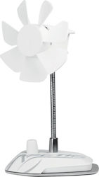 Arctic USB Desktop Fan Breeze Ανεμιστηράκι Λευκό