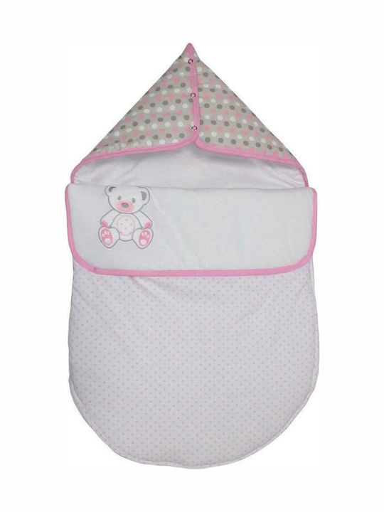 Baby Star Χειμερινός Υπνόσακος Sweet Dots 0-6m Ροζ