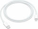 Apple USB-C to Lightning Cable 29W Λευκό 1m (MQGJ2ZM/A)