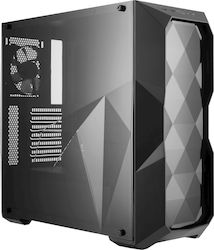 CoolerMaster MasterBox TD500L Gaming Midi Tower Computer Case with Window Panel Black