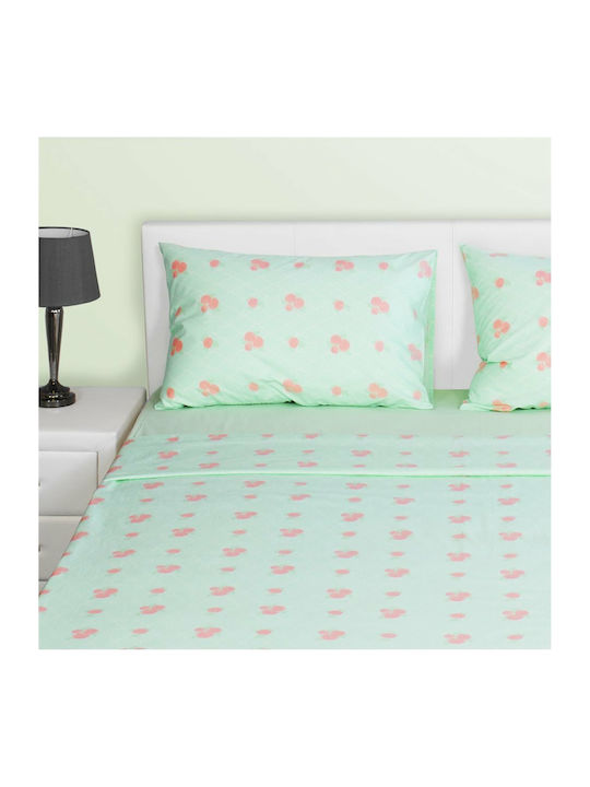 Fennel Bettbezug-Set Baumwolle Einzelbett mit K...