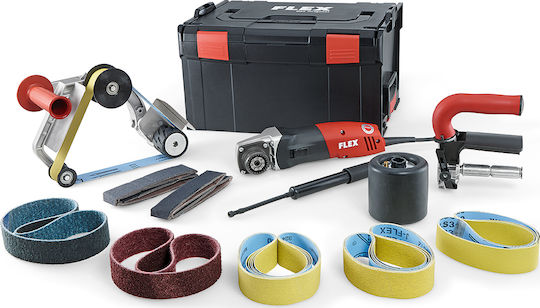 Flex BSE 14-3 Inox Set Σατινιέρα 1400W με Ρύθμιση Ταχύτητας