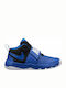Team Hustle D 8 GS Kids Sports Shoes Basketball with Laces Game Royal Black