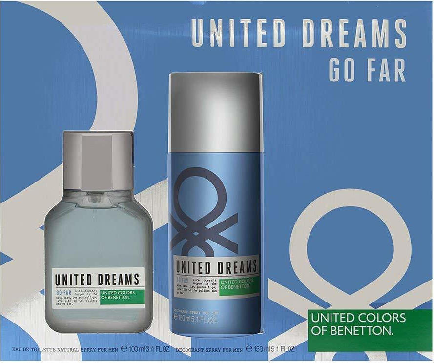 United Dreams Go Far Set Eau de Toilette 100ml & Deodorant Spray 150ml Skroutz.gr