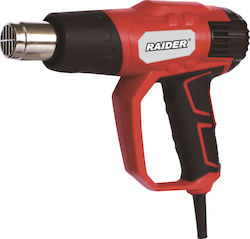 Raider RD-HG22 Πιστόλι Θερμού Αέρα 2000W με Ρύθμιση έως 550°C