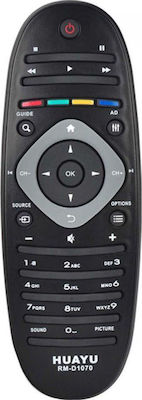 Huayu Compatible Remote Control RM-D1070 (Philips) for Τηλεοράσεις Philips