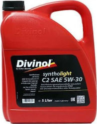 Divinol Λάδι Αυτοκινήτου Syntholight C2 5W-30 για κινητήρες Diesel 5lt