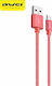 Awei CL-28 Braided USB 2.0 spre micro USB Cablu Roșu 2m 1buc