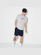 Lacoste Sport Roland Garros Edition Herren Sport T-Shirt Kurzarm Gray TH3352-MTV