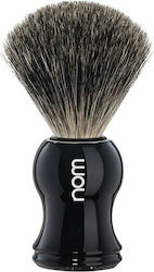 Muhle Gustav 81BL Shaving Brush with Badger Hair Bristles 21mm Black