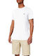 Lacoste Pima Cotton Herren Sport T-Shirt Kurzarm Weiß TH5275-001