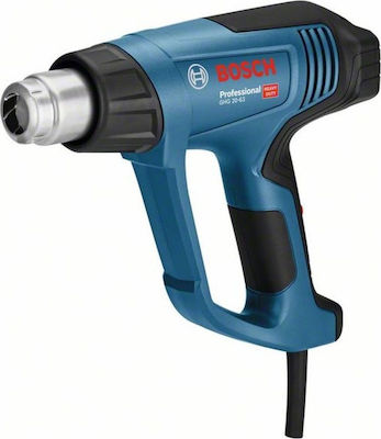 Bosch GHG 20-63 Professional Πιστόλι Θερμού Αέρα 2000W με Ρύθμιση Θερμοκρασίας εως και 630°C