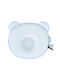 Candide Βρεφικό Μαξιλάρι Πλαγιοκεφαλίας Memory Foam P'tit Panda Air Λευκό 21x19εκ.