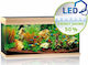 Juwel Rio 350 LED Beech Fisch-Aquarium mit Kapazität von 350Es mit Beleuchtung, Heizung, Umwälzpumpe, Filter und 121x51x66cm Beige