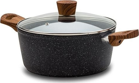 Nava Nature Tiefer Topf aus Aluminium 4.5Es / 24cm