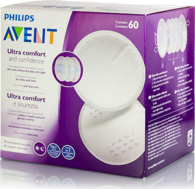 Philips Breast Pads 60pcs