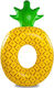 Pineapple Ανανάς 155cm Φουσκωτή Σαμπρέλα Θαλάσσης Ανανάς Κίτρινη 155x95cm