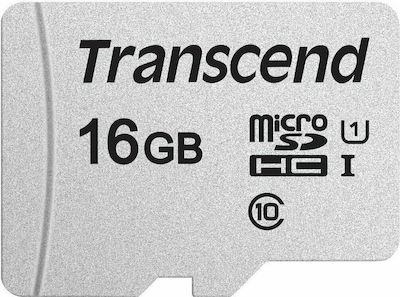 Transcend 300s microSDHC 16GB Clasa 10 U1 V30 A1 UHS-I