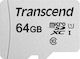 Transcend 300s microSDXC 64GB Clasa 10 U1 UHS-I