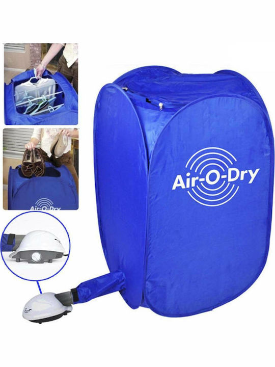 Air-O-Dry Folding Heated Floor Plastic Clothes Drying Rack 800W 28x28cm