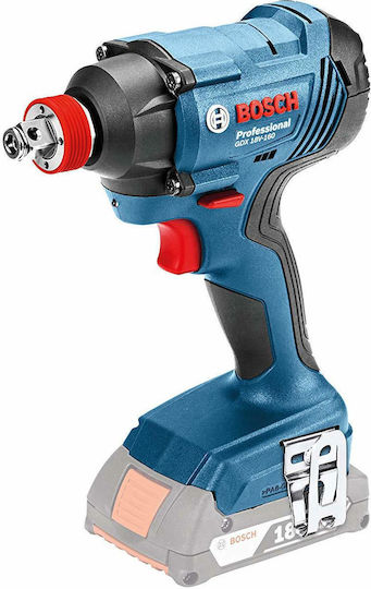 Bosch GDX 18V-180 Μπουλονόκλειδο Μπαταρίας 18V Solo με Υποδοχή 1/2" & 1/4"