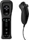 Remote Plus & NunChuck Pack Ασύρματο Gamepad για Wii Black