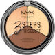 NYX Professional Makeup 3 Steps To Sculpt Palet...