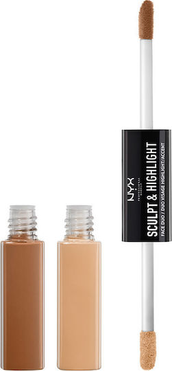 NYX Professional Makeup Sculpt & Highlight Face Duo 10.6ml