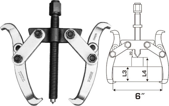 Total Puller Bipod 152mm