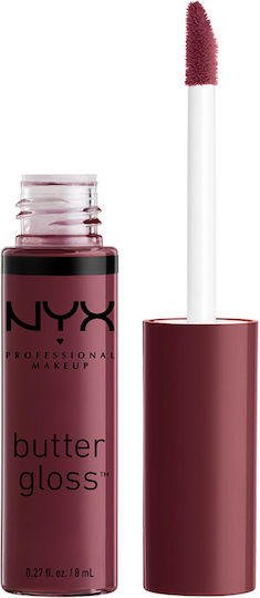 NYX Professional Makeup Butter Gloss Luciu de buze Tort de mâncare a diavolului 8ml