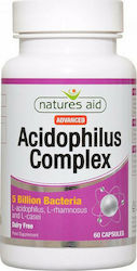 Natures Aid Acidophilus Complex 5 Billion 60 капси Natures Aid Acidophilus Complex 5 Billion 60 капси