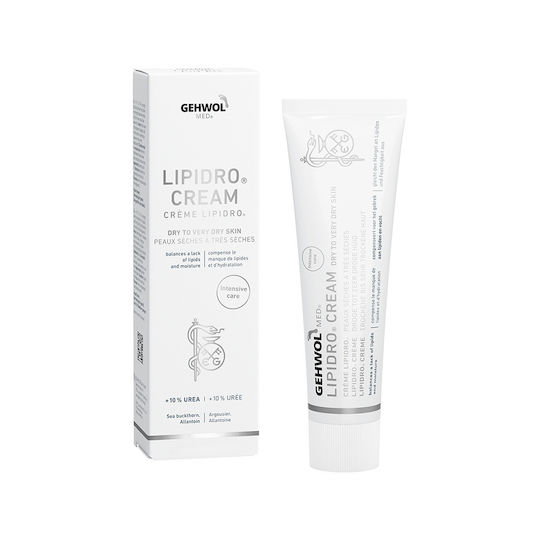 Gehwol Med Lipidro Moisturizing Restoring Foot Cream with 10% Urea 75ml