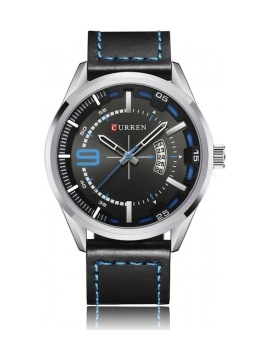 Curren 8295 Black / Silver