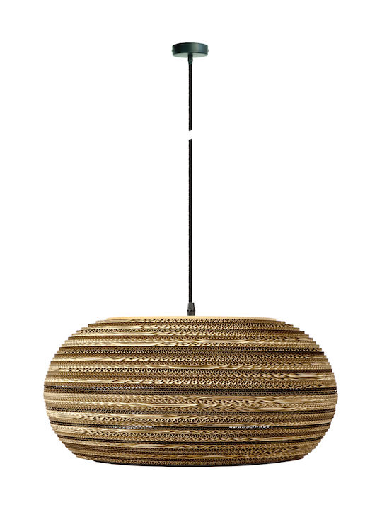 VK Lighting Pendant Light Single-Light for Socket E27 Brown