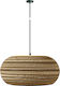 VK Lighting Pendant Light Single-Light for Socket E27 Brown