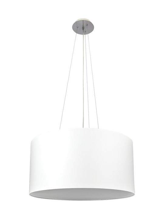 VK Lighting Hängende Deckenleuchte Einfaches Licht für Fassung E27 Weiß