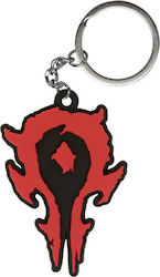 Jinx Μπρελόκ WoW Horde Logo Rubber keychain