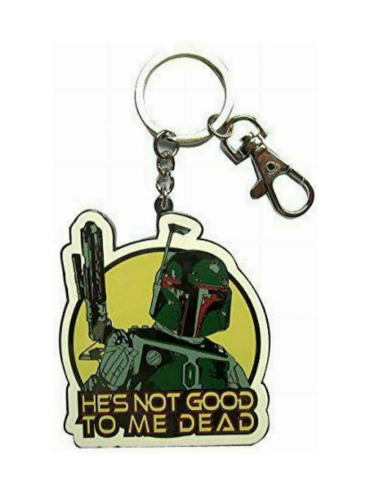 Sd Toys Keychain Wallet Star Wars Boba Fett Snap Metallic
