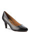 Caprice Leder Pumps Schwarz