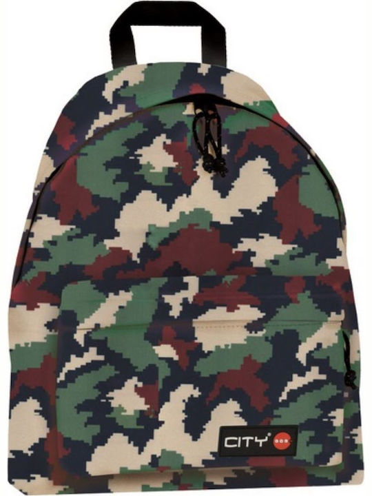 Lyc Sac City The Drop Pixeli Camuflaj Ghiozdan ...